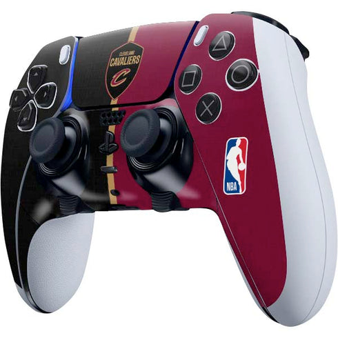 NBA Cleveland Cavaliers Canvas PS5 DualSense Edge Pro Controller Skin
