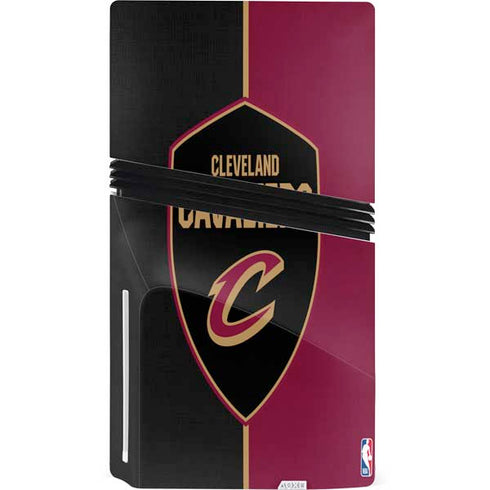 NBA Cleveland Cavaliers Canvas PS5 Pro Disk Bundle Skin