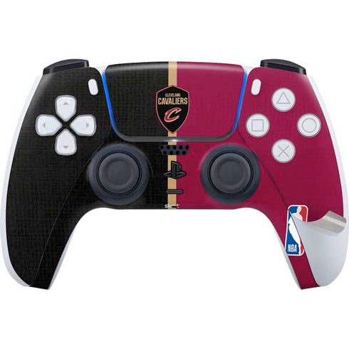 NBA Cleveland Cavaliers Canvas PS5 Pro Disk Bundle Skin