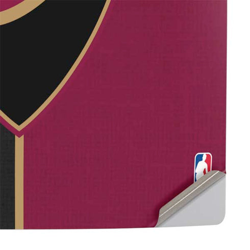 NBA Cleveland Cavaliers Canvas PS5 Slim Digital Edition Console Skin