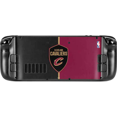 NBA Cleveland Cavaliers Canvas Steam Deck Handheld Gaming Computer OLED Skin