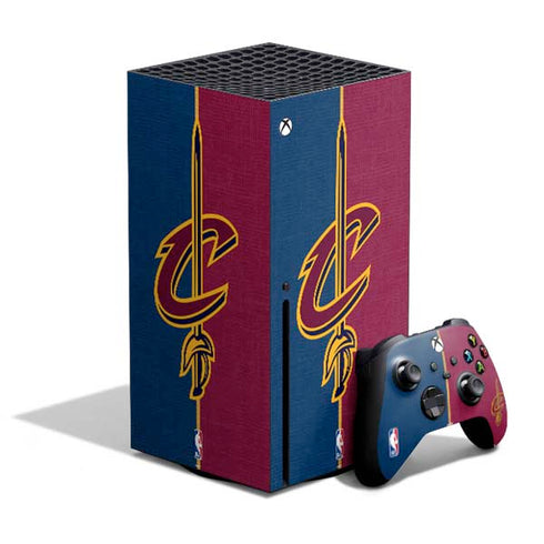 NBA Cleveland Cavaliers Canvas Xbox Series X Bundle Skin