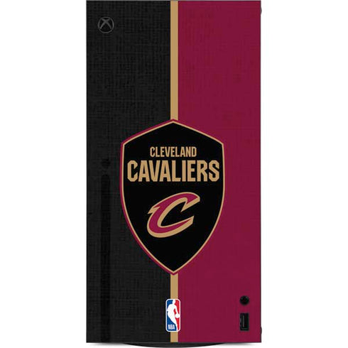 NBA Cleveland Cavaliers Canvas XBox Series X Digital Edition Console Skin
