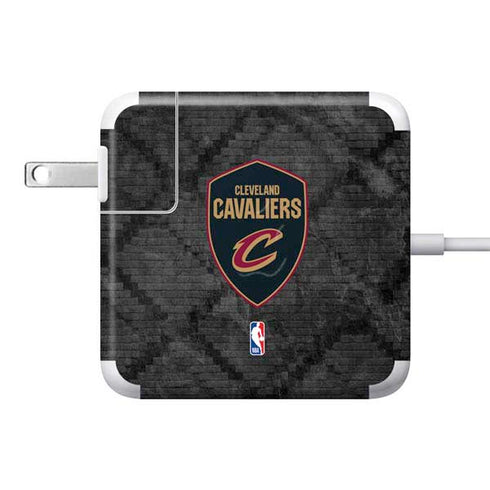 NBA Cleveland Cavaliers Dark Rust 85W Power Adapter (15 and 17 inch MacBook Pro Charger) Skin
