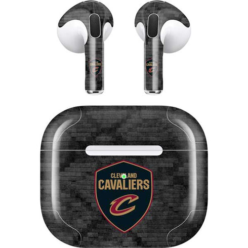 NBA Cleveland Cavaliers Dark Rust Apple AirPods (3rd Gen 2021) Skin