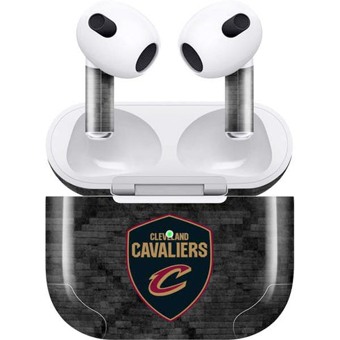 NBA Cleveland Cavaliers Dark Rust Apple AirPods (3rd Gen 2021) Skin