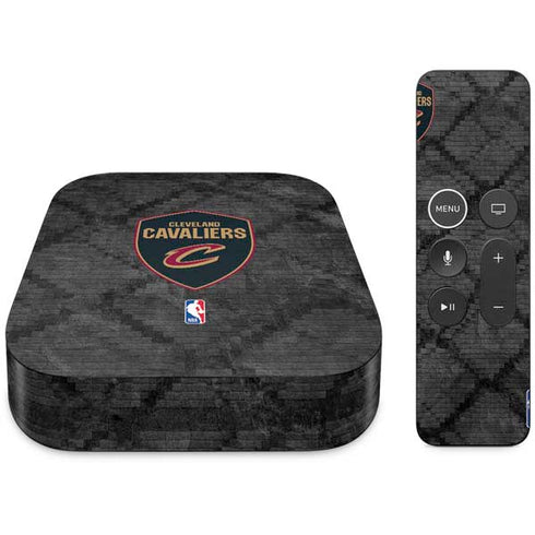 NBA Cleveland Cavaliers Dark Rust Apple TV Skin