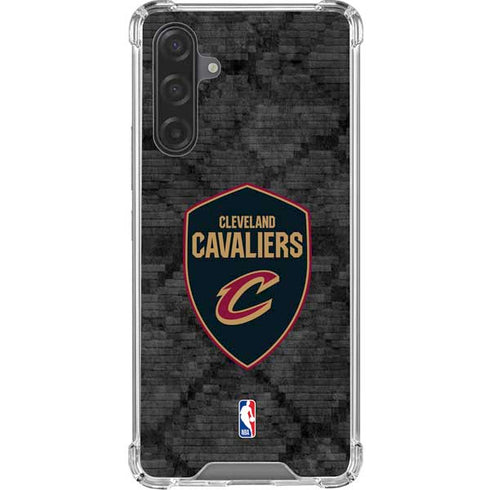 NBA Cleveland Cavaliers Dark Rust Galaxy A17 Clear Case