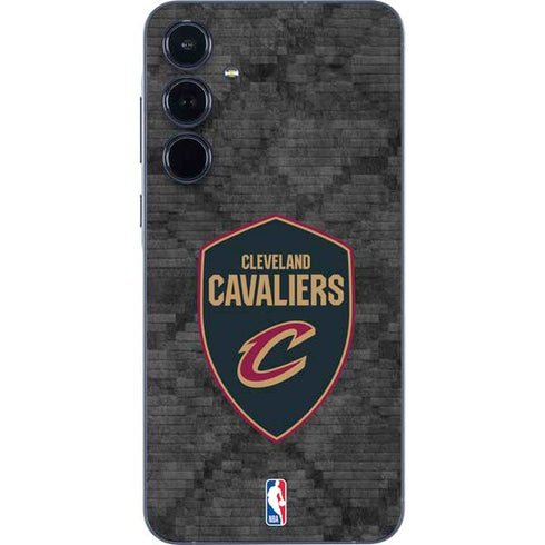 NBA Cleveland Cavaliers Dark Rust Galaxy A35 5G Skin