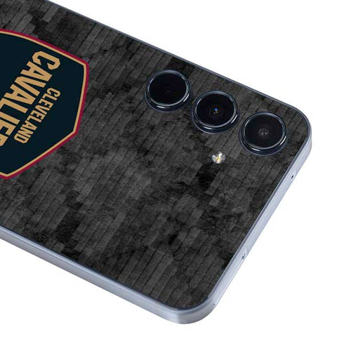 NBA Cleveland Cavaliers Dark Rust Galaxy A35 5G Skin