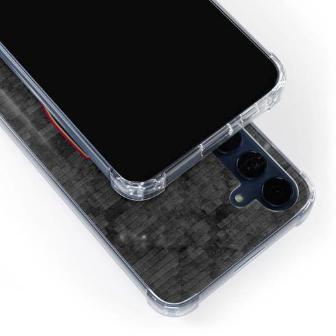 NBA Cleveland Cavaliers Dark Rust Galaxy A55 5G Clear Case