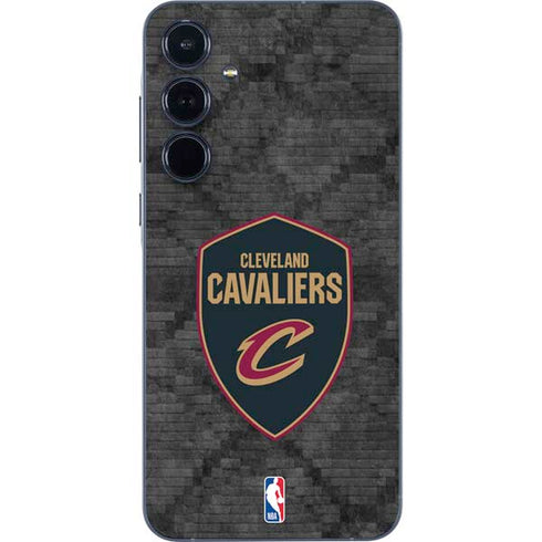 NBA Cleveland Cavaliers Dark Rust Galaxy A55 5G Skin