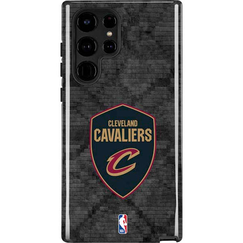 NBA Cleveland Cavaliers Dark Rust Galaxy S23 Ultra Pro Case
