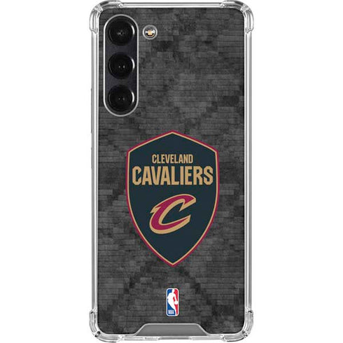 NBA Cleveland Cavaliers Dark Rust Galaxy S24 FE Clear Case