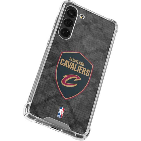 NBA Cleveland Cavaliers Dark Rust Galaxy S24 FE Clear Case