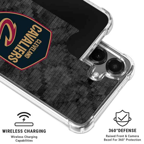 NBA Cleveland Cavaliers Dark Rust Galaxy S26 Plus Clear Case
