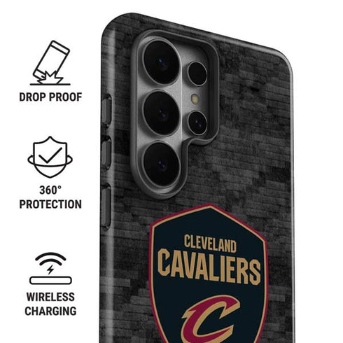 NBA Cleveland Cavaliers Dark Rust Galaxy S26 Ultra Impact Case