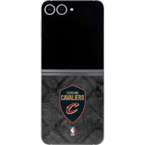 NBA Cleveland Cavaliers Dark Rust Galaxy Z Flip6 Skin