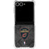 NBA Cleveland Cavaliers Dark Rust Galaxy Z Flip7 Clear Case
