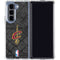 NBA Cleveland Cavaliers Dark Rust Galaxy Z Fold5 5G Clear Case