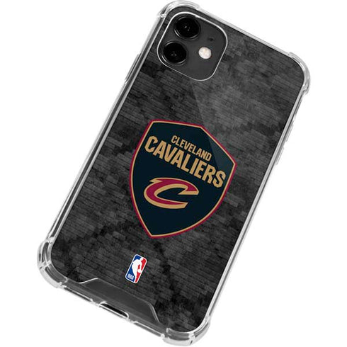 NBA Cleveland Cavaliers Dark Rust iPhone 12 Clear Case