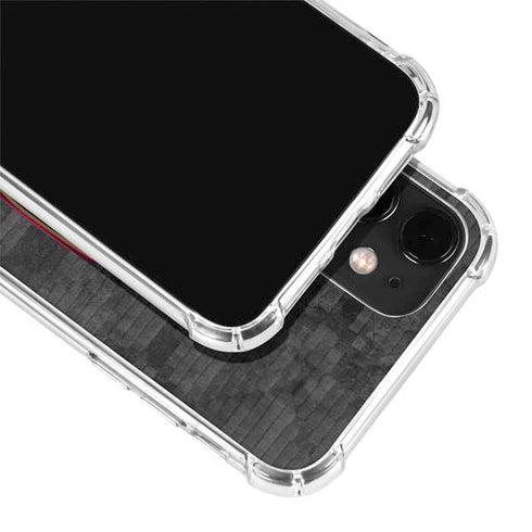 NBA Cleveland Cavaliers Dark Rust iPhone 12 Mini Clear Case