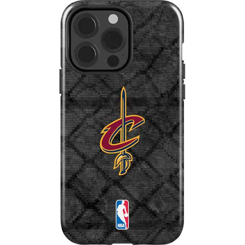 NBA Cleveland Cavaliers Dark Rust iPhone 15 Pro Impact Case