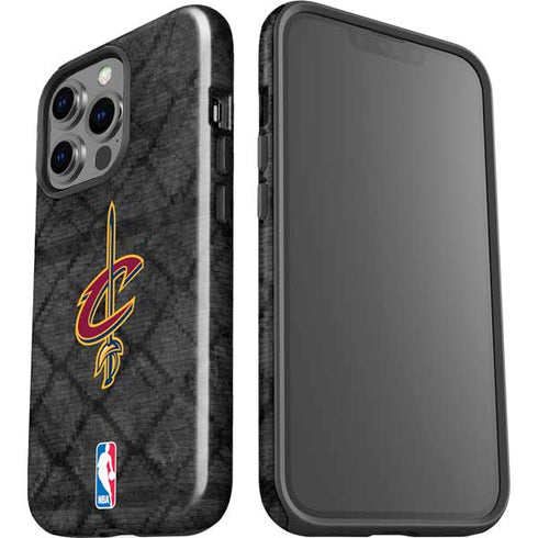 NBA Cleveland Cavaliers Dark Rust iPhone 15 Pro Impact Case