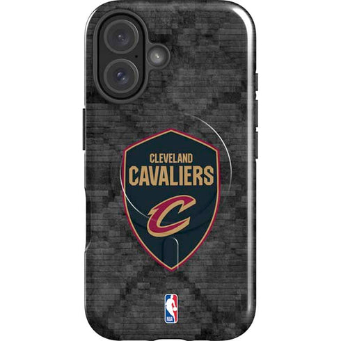NBA Cleveland Cavaliers Dark Rust iPhone 16 Magsafe Impact Case