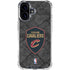 NBA Cleveland Cavaliers Dark Rust iPhone 16 Plus Clear Case