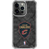 NBA Cleveland Cavaliers Dark Rust iPhone 16 Pro Clear Case