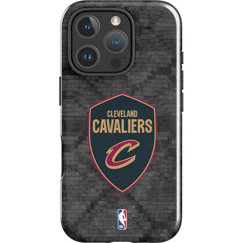 NBA Cleveland Cavaliers Dark Rust iPhone 16 Pro Impact Case
