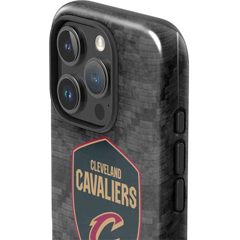 NBA Cleveland Cavaliers Dark Rust iPhone 16 Pro Impact Case