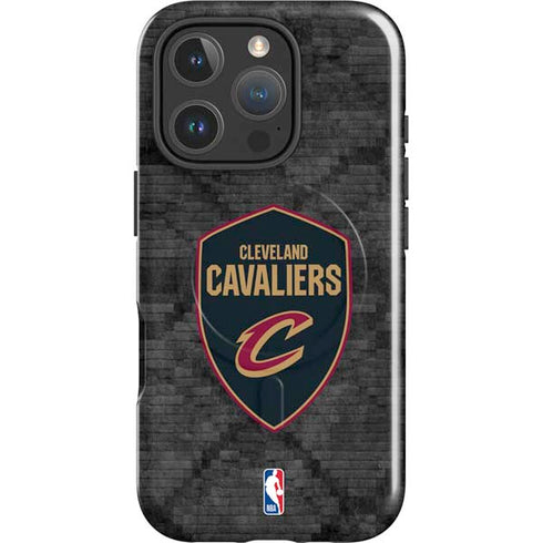 NBA Cleveland Cavaliers Dark Rust iPhone 16 Pro Magsafe Impact Case