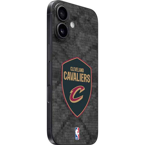 NBA Cleveland Cavaliers Dark Rust iPhone 16 Skin