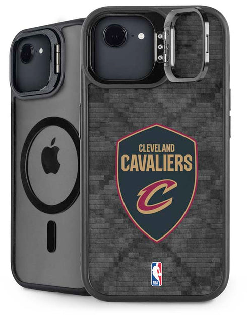 NBA Cleveland Cavaliers Dark Rust iPhone 16e Kickstand Case