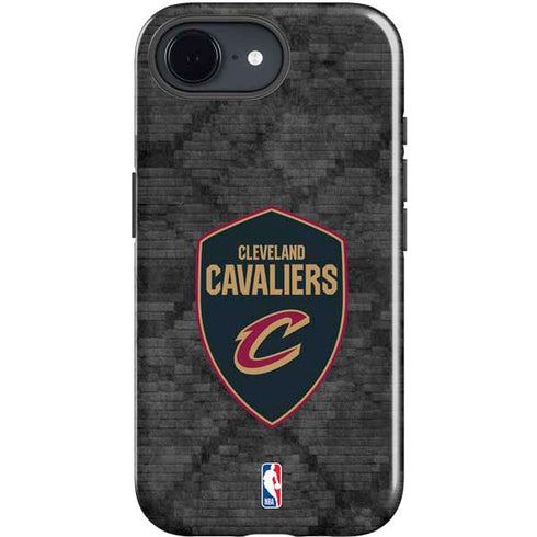 NBA Cleveland Cavaliers Dark Rust iPhone 16e Impact Case