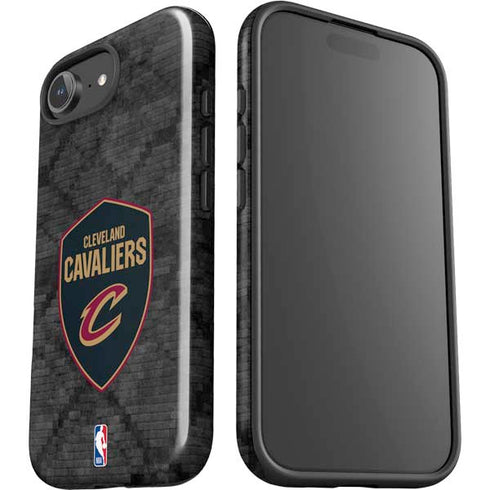 NBA Cleveland Cavaliers Dark Rust iPhone 16e Impact Case