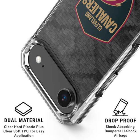 NBA Cleveland Cavaliers Dark Rust iPhone 17 Air Clear Case