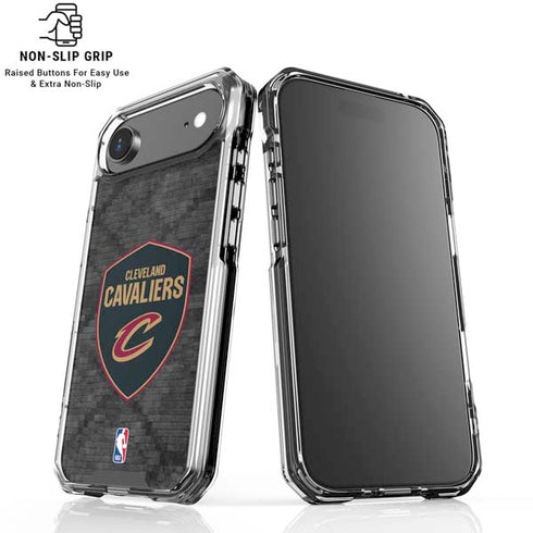 NBA Cleveland Cavaliers Dark Rust iPhone 17 Air Clear Case