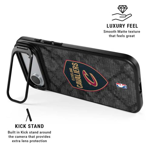 NBA Cleveland Cavaliers Dark Rust iPhone 17 Air Kickstand Case