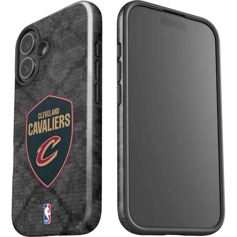 NBA Cleveland Cavaliers Dark Rust iPhone 17 Impact Case