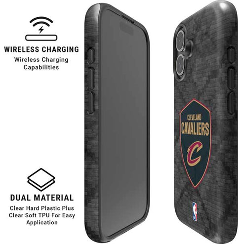 NBA Cleveland Cavaliers Dark Rust iPhone 17 Magsafe Impact Case