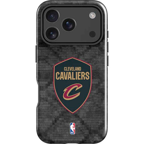 NBA Cleveland Cavaliers Dark Rust iPhone 17 Pro Impact Case