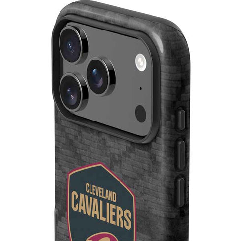 NBA Cleveland Cavaliers Dark Rust iPhone 17 Pro Impact Case