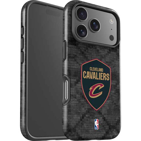 NBA Cleveland Cavaliers Dark Rust iPhone 17 Pro Impact Case