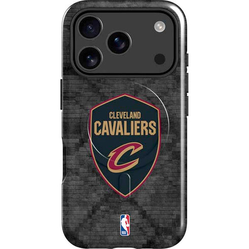 NBA Cleveland Cavaliers Dark Rust iPhone 17 Pro Max Magsafe Impact Case