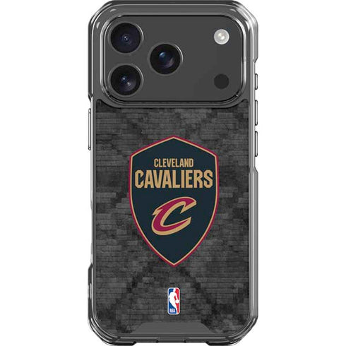 NBA Cleveland Cavaliers Dark Rust iPhone 18 Pro Clear Case