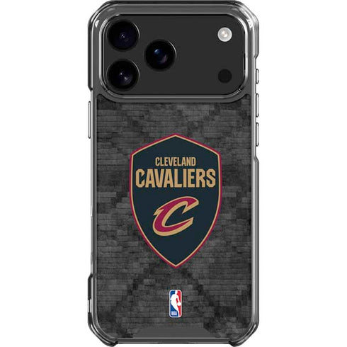 NBA Cleveland Cavaliers Dark Rust iPhone 18 Pro Max Clear Case