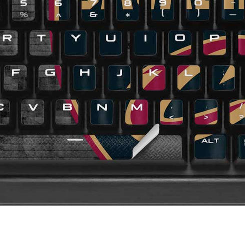 NBA Cleveland Cavaliers Dark Rust K95 RGB PLATINUM Mechanical Gaming Keyboard Skin